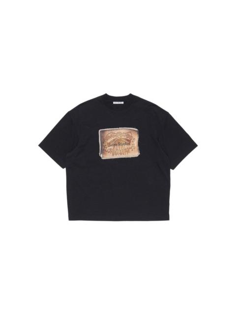 Acne Studios graphic-detail organic-cotton T-shirt