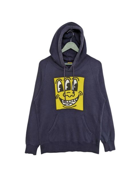 Other Designers uniqlo Keith Haring Face Hoodie