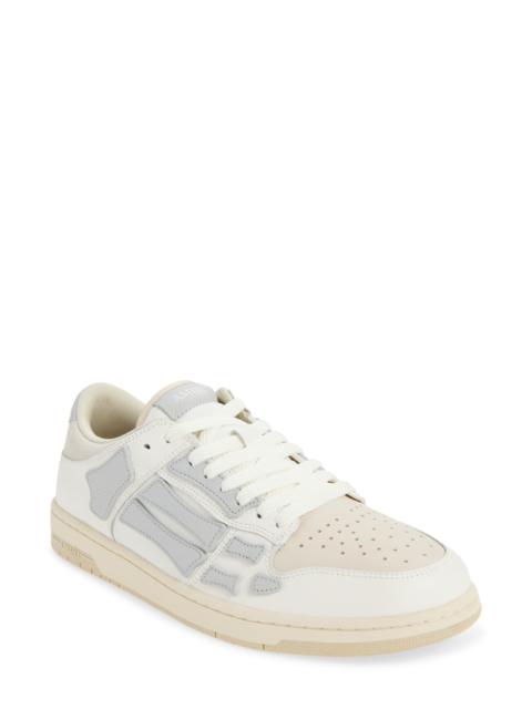 AMIRI AMIRI Skeleton Low Top Sneaker in Grey at Nordstrom