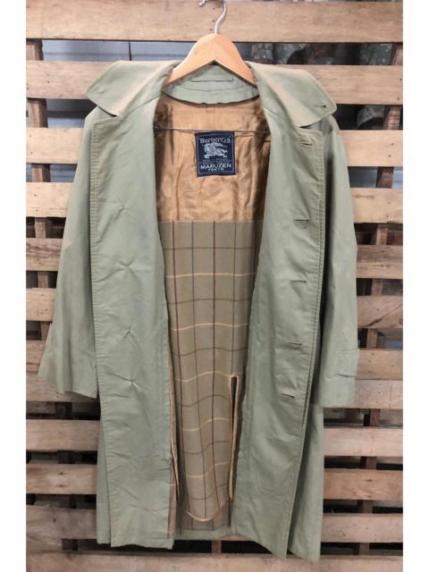 Vintage Burberry Trench Coat Single Breasted Nova Check