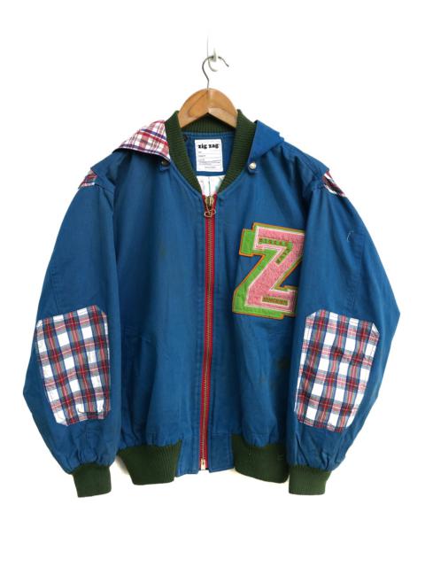 Other Designers Japanese Brand - Made In Tokyo Zig Zag Hoodie Jacket Streetwear Style Design