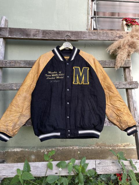 Other Designers Vintage - Vintage Malts 2001 Limited Model Varsity Jacket