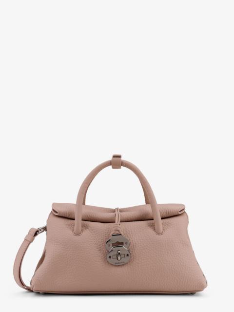 Other Designers Zanellato Hammered Leather Dotta® Small Crossbody Bag