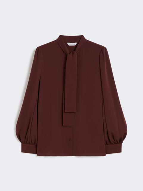Max Mara MELANIA Silk charmeuse shirt