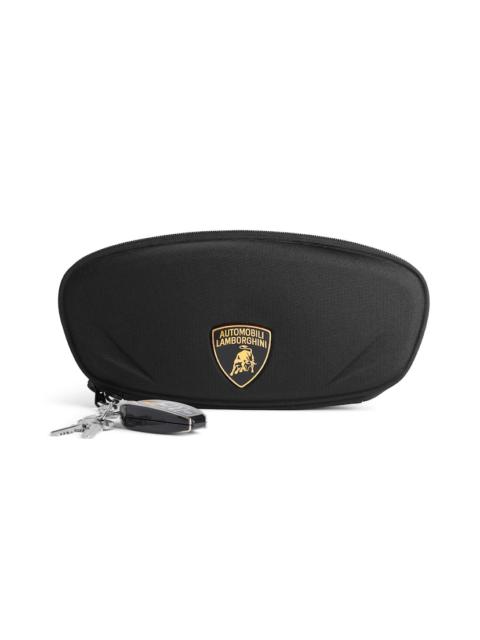 Men's Balenciaga | Automobili Lamborghini Clutch With Charms in Black