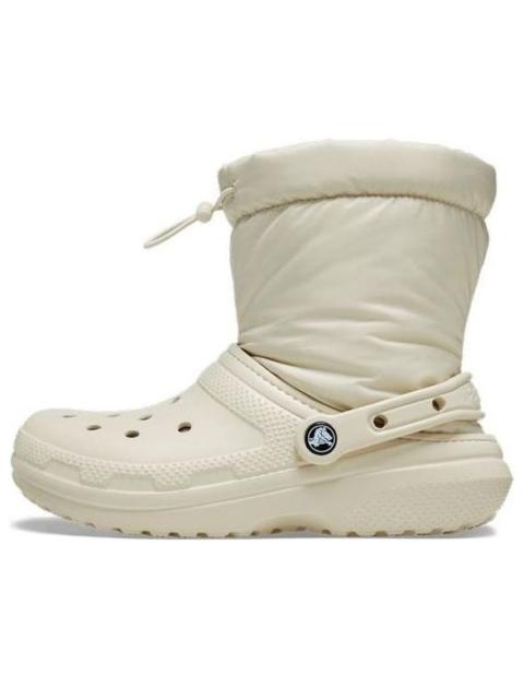 crocs (WMNS) Crocs Classic Lined Neo Puff Boots 'Beige' 206630-2Y2