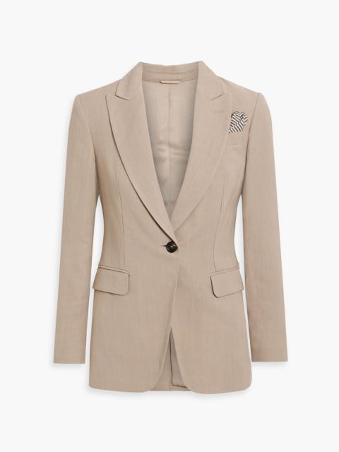 Brunello Cucinelli Twill blazer