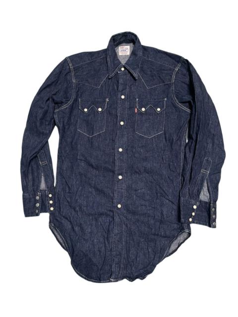 Levi's Vintage Levis Shorthorn Repro 50s Western Denim Shirt
