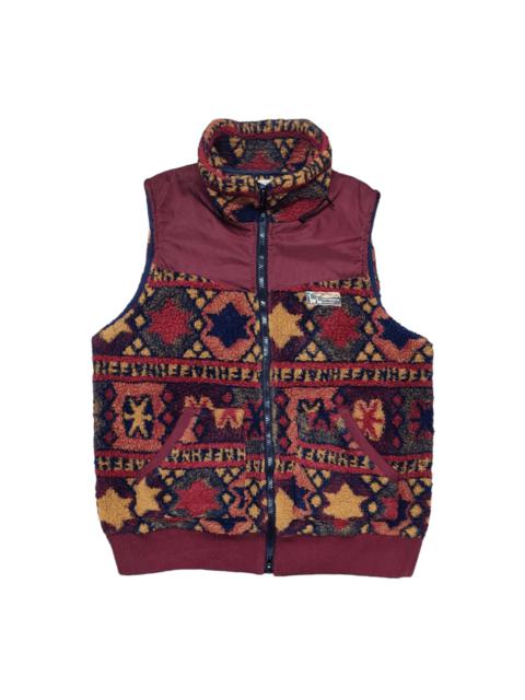 Other Designers Japanese Brand - Titicaca Navajo Native Fleece Vest