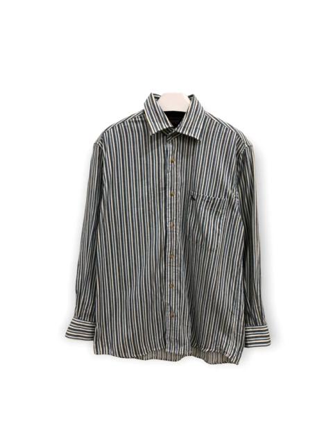 Other Designers Vintage - Vintage Decoy Striped design Flannel Shirt 👕