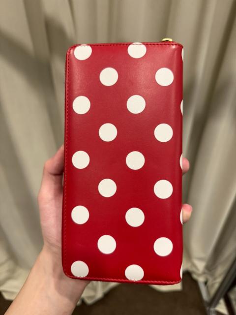 Comme Des Garçons Comme des Garçons CDG red polka dot wallet