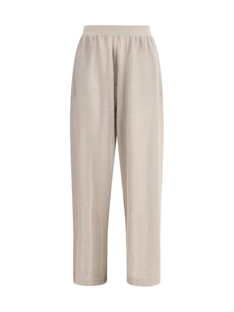 Alaïa Alaïa Women Silk And Linen Pants