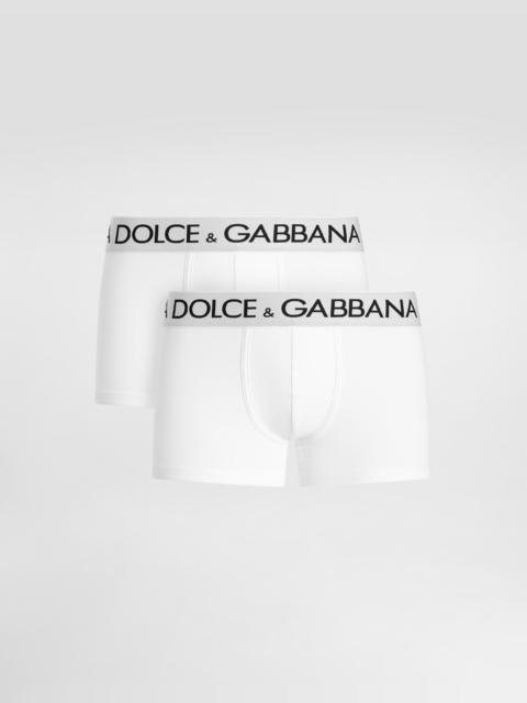 Dolce & Gabbana Two-pack cotton jersey boxers