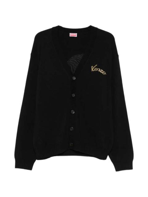 KENZO Kenzo Men Beaded Tiger-Motif Cardigan