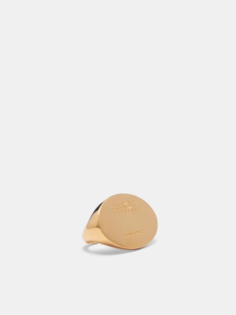 MM6 Maison Margiela Gold Numeric Logo Earring