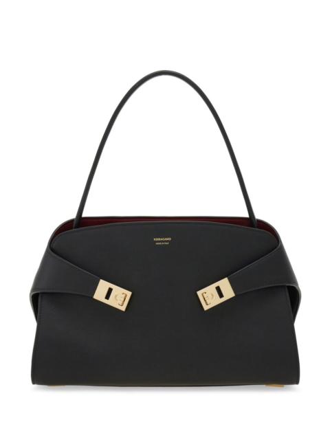 FERRAGAMO Ferragamo Women Hug Small Leather Tote