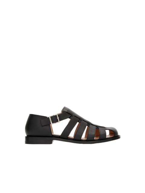 Loewe Campo Leather Sandals Men