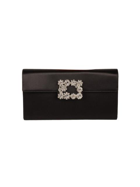 Roger Vivier Roger Vivier Floral Embellished Clutch