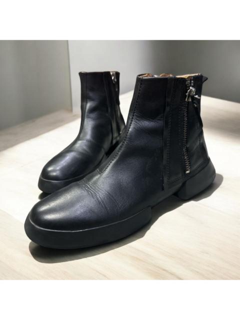 Diesel DIESEL AVANTGARDE BIKER LEATHER BOOTS SHOES