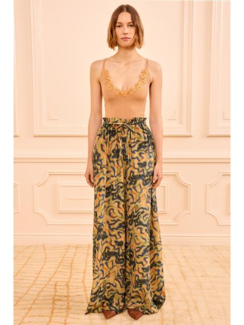 ULLA JOHNSON Sawyer Silk Pant