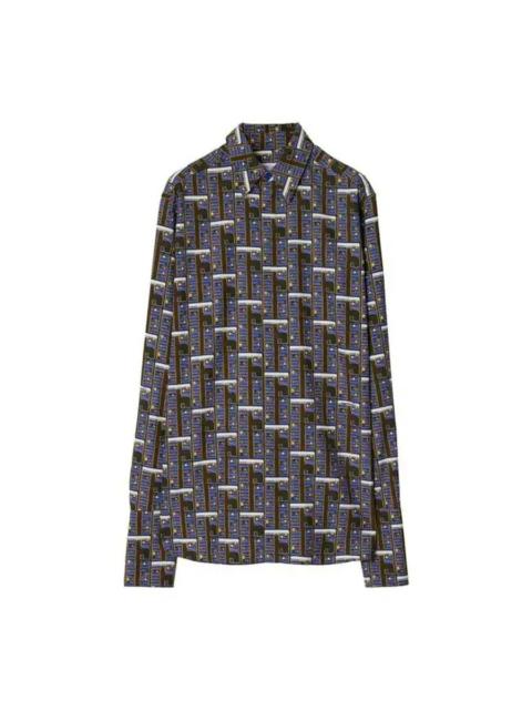 Burberry Burberry Womens Bus Silk Shirt