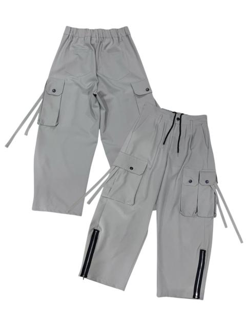 Other Designers Japanese Brand - RARE🔥Baggy Wide Bondage Cargo Pants Yohji Style