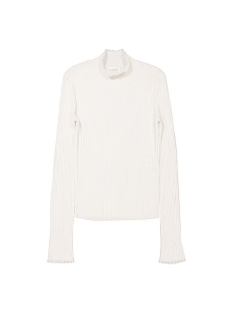 Chloé Chloe Iconic Milk Turtleneck Knitted Sweater