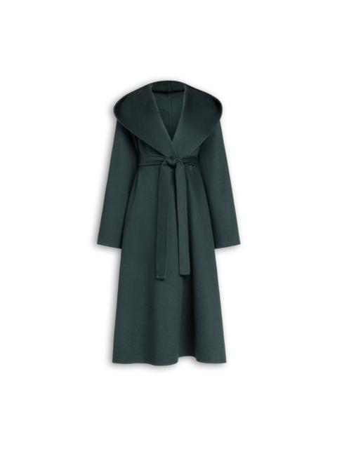 Alaïa HOOD CASHMERE WRAP COAT