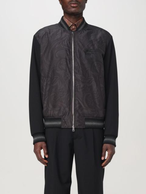Etro Etro nylon bomber jacket with Paisley print