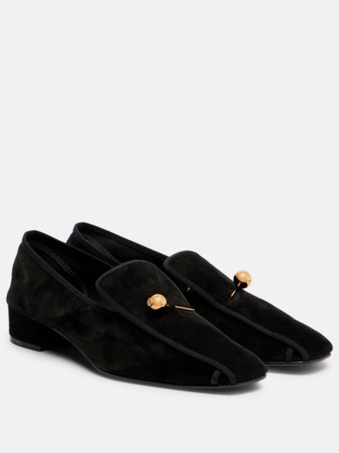 herbert levine Showtime suede loafer pumps