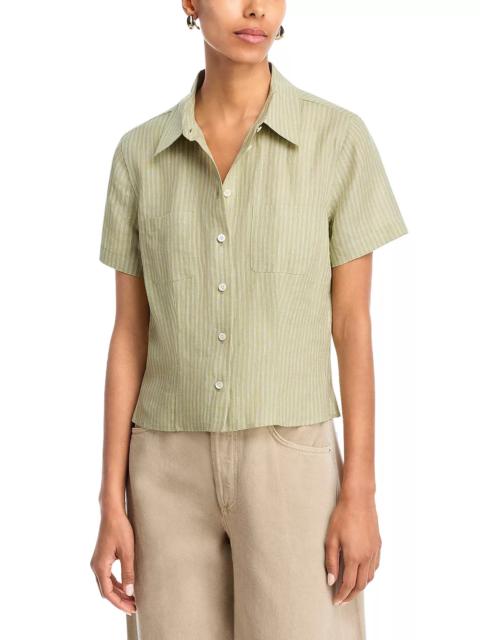 FRAME The Linen Seaside Shirt