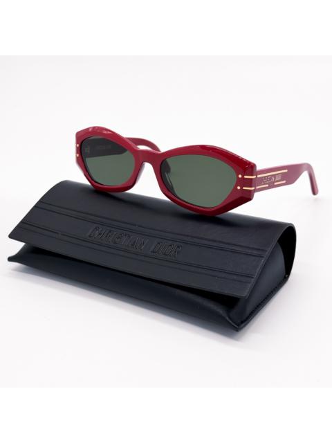 Dior NEW DIORSIGNATURE B1U 35C0 RED SUNGLASSES DIOR SIGNATURE