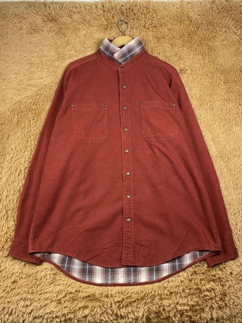 Other Designers Vintage L.L. Bean Checkered Lining Jacket Outwear J1708