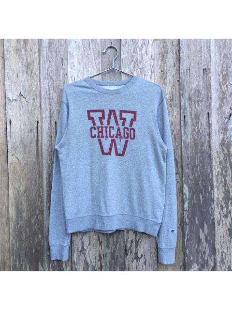 Other Designers Vintage - Vintage Champion Chicago Crewneck Sweatshirt Big Logo