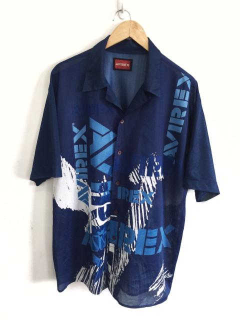 Other Designers OG Avirex 🇺🇸 OVP Oversized Polyester Button Shirt