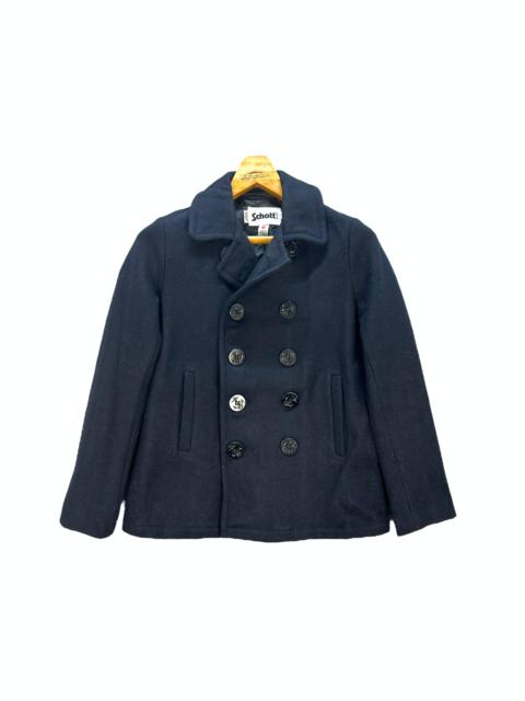 Other Designers SCHOTT X EARTH MUSIC & ECOLOGY DOUBLE BREASTED COAT 8541-013