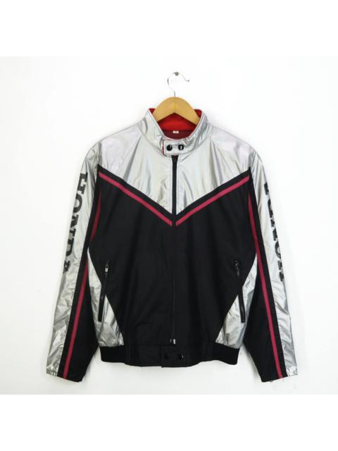 Other Designers Vintage - HONDA Big Logo Spellout Bomber Windbreaker
