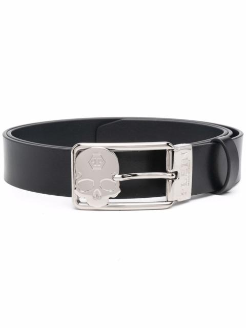 PHILIPP PLEIN buckle-fastening leather belt