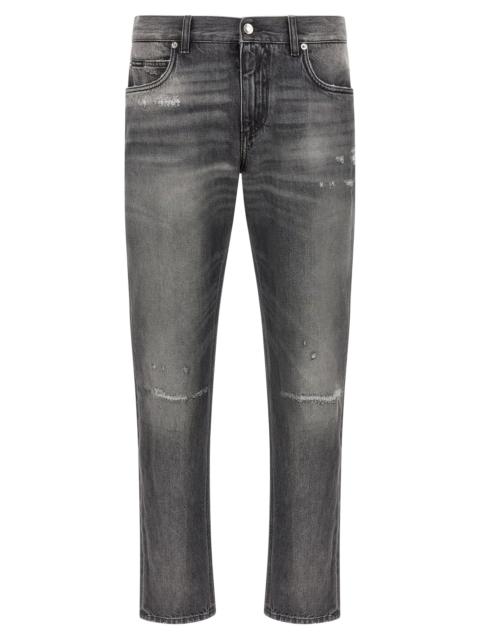 Dolce & Gabbana Dolce & Gabbana Men Distressed Jeans