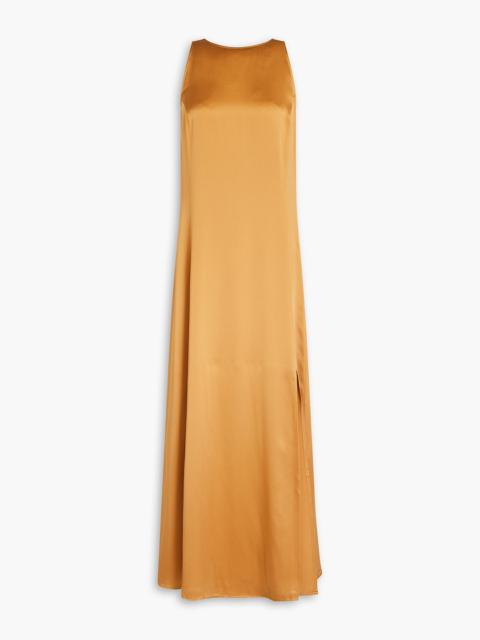 Loulou de Saison Mina silk-satin midi dress