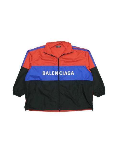 BALENCIAGA Balenciaga Zip-Up Logo Colorblock Jacket