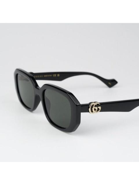 GUCCI NEW Gucci GG1535S 001 Black Grey Men Geometric Sunglasses GG 1535S