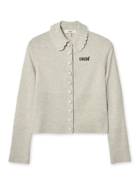 Chloé Multistitch Knit Cardigan