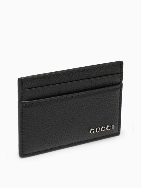 Gucci Black Cardholder With Logo Men