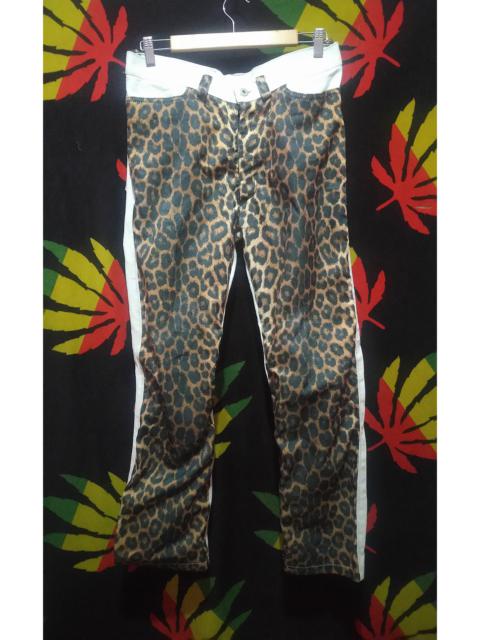 Other Designers Leather - Sexy Dynamite London Cheetah Punk Leather Pant
