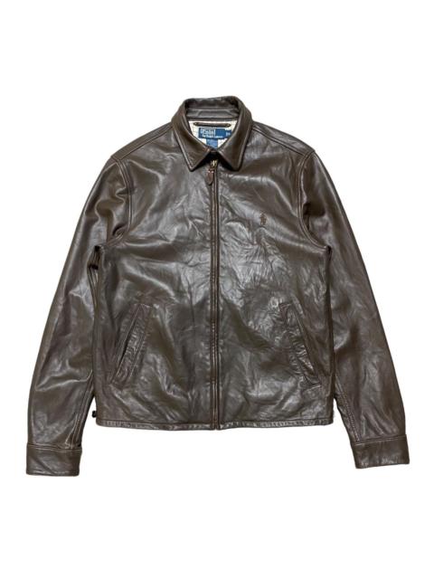 Vintage Polo Ralph Lauren Lambskin Leather Jacket