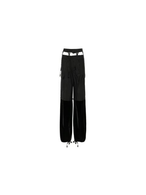 OTTOLINGER BAGGY CARGO PANTS (BLACK)