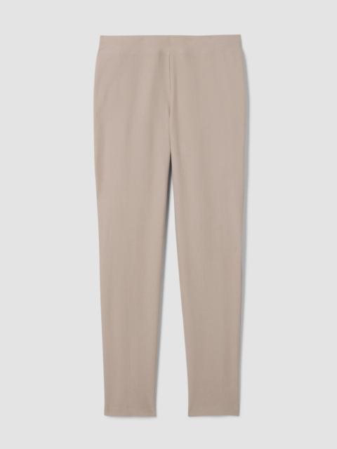 EILEEN FISHER Washable Stretch Crepe Slim Pant