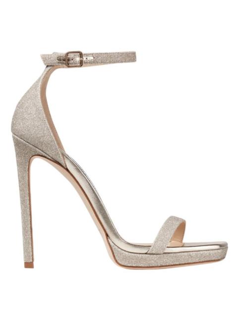 JIMMY CHOO Jimmy Choo Alva 120 Glitter Sandals