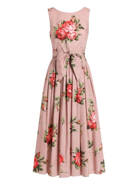 Dolce & Gabbana Dolce & Gabbana Women Roses Bouquet Print Long Dress